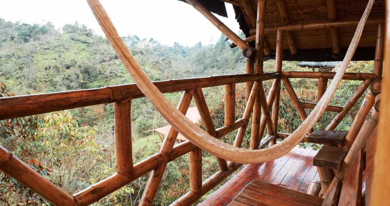 Hotel Guatape Adrianas Bambu Eksteriør billede
