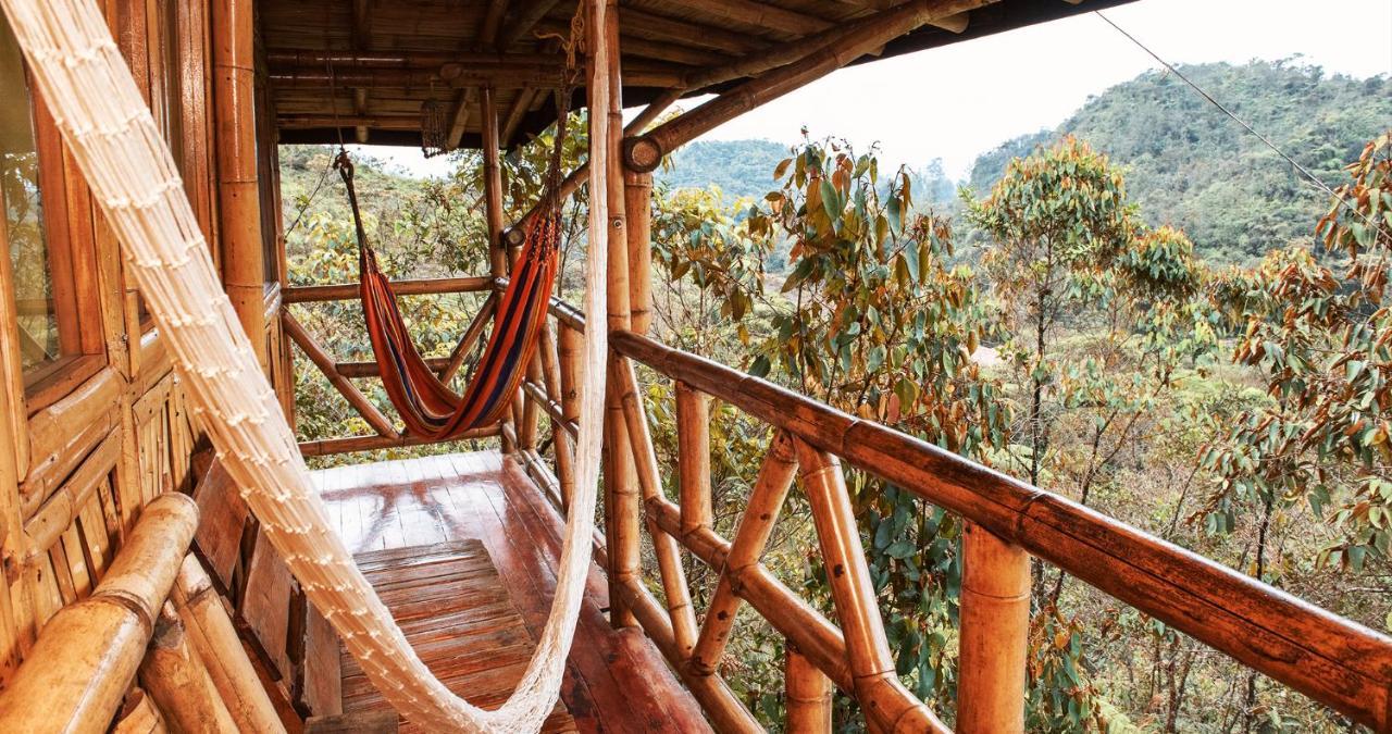 Hotel Guatape Adrianas Bambu Eksteriør billede