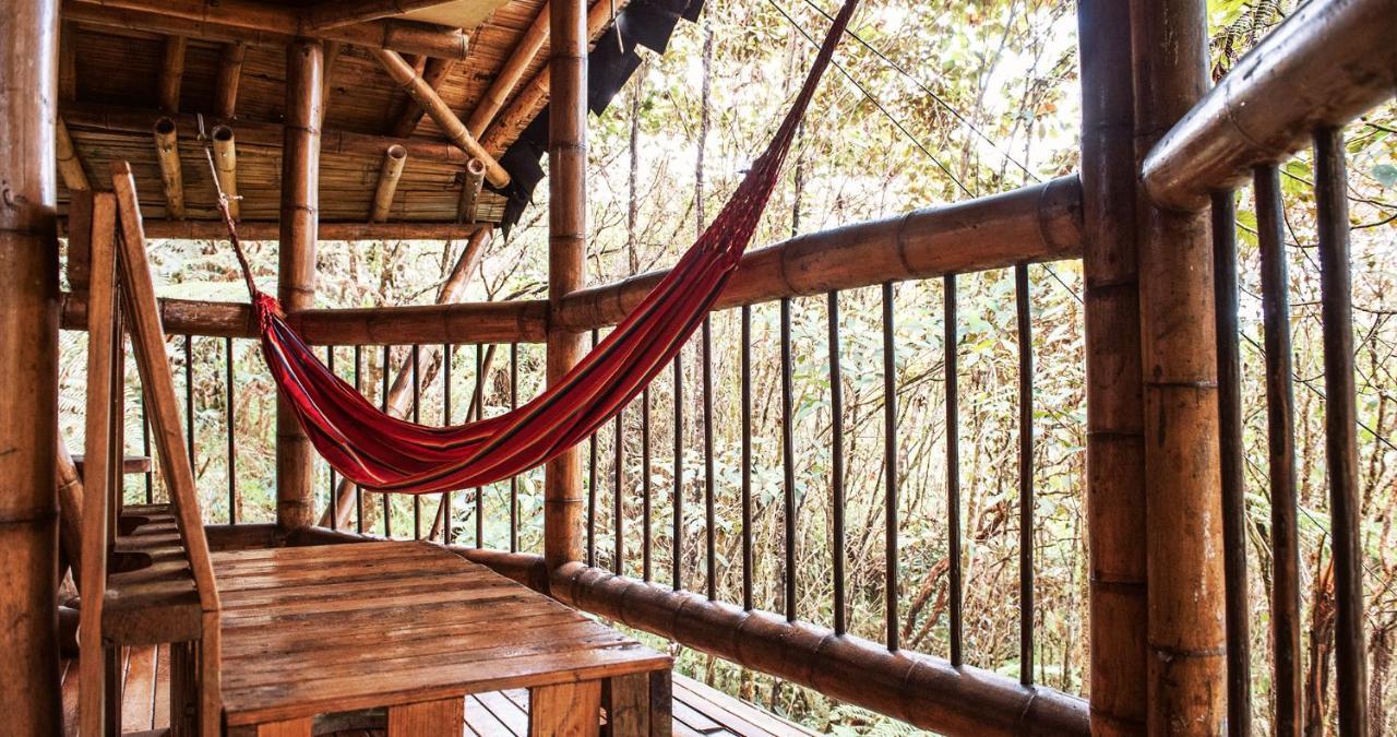 Hotel Guatape Adrianas Bambu Eksteriør billede