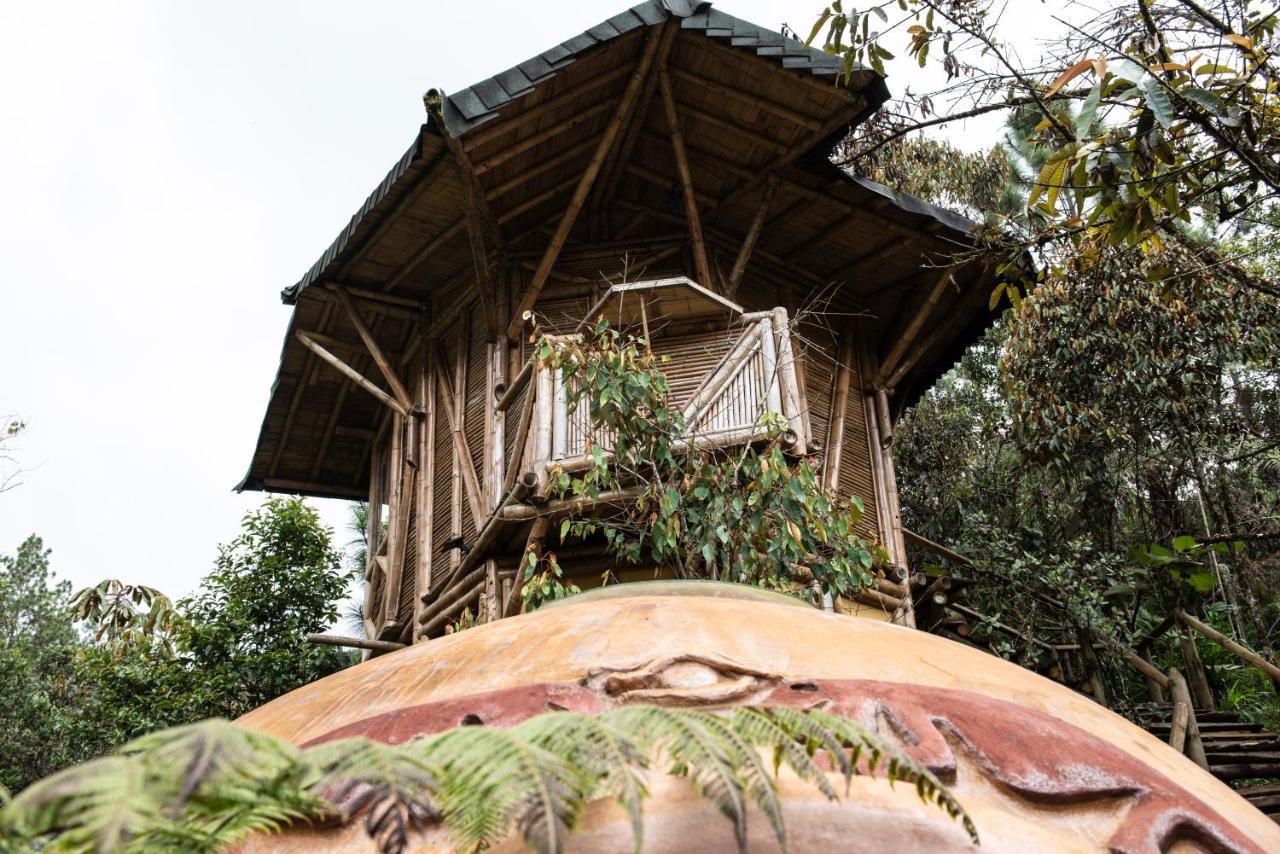 Hotel Guatape Adrianas Bambu Eksteriør billede