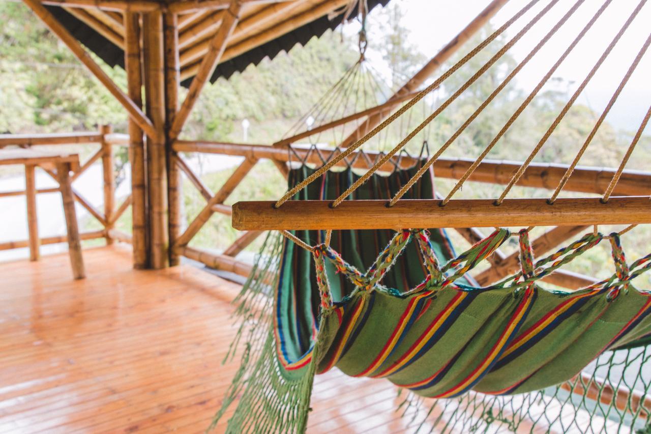 Hotel Guatape Adrianas Bambu Eksteriør billede